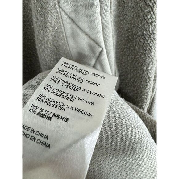 Free People We The Free Sadie Surplus Knit Grey Jacket Fleece Hoodie XS - Picture 6 of 7